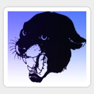 The Black Panther Sticker